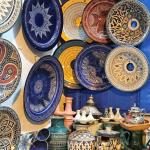 Service d'assiettes en céramique de Safi
